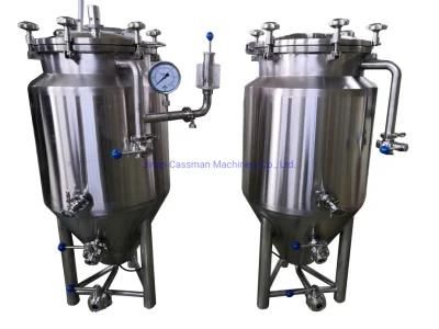 Cassman SUS304 200L 300L Home Brewing Fermenter Tank for Beer Bar