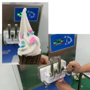Machine a Glace Italienne Soft Serve Ice Cream Machine Soft Ice Cream Machine Soft Serve ...