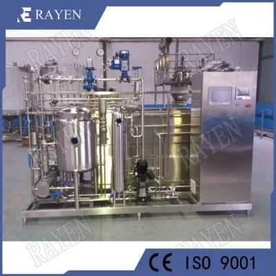 Stainless Steel Tubular Uht Sterilizer Juice Sterilization Machine Coconut Pasteurizer