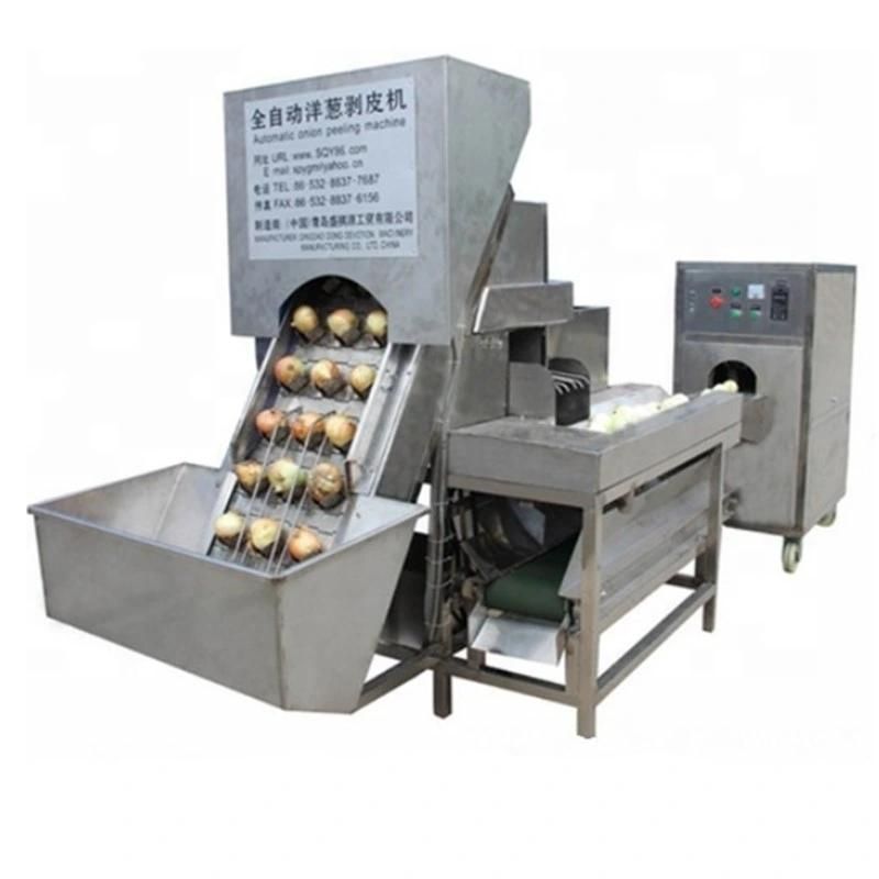 Automatic Onion Peeling Machine with High Capacity