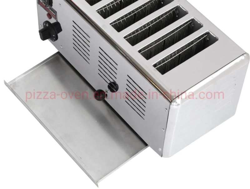 Snack Equipment 4 Slot Electric Toaster Machine