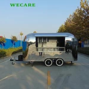 Wecare Barbecue French Fries Vending Food Trailer