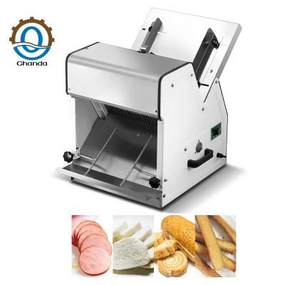 Commercial Electric Rotary Toast Cutter Bread Slicer Loaf Cutting Machine