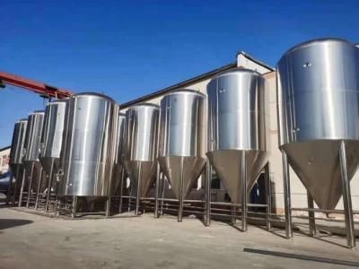 5000L 8000L Beer Fermenter Conical Cooling Tank