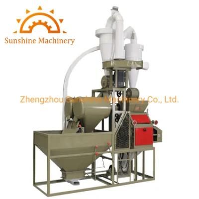 Corn Powder Grinder Maize Flour Mill Machine Wheat Flour Milling Plant