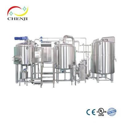 200L 300L 500L SUS 304 / 316 Brewhouse with Dimple Jacket