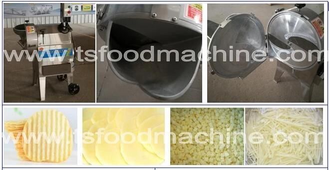 Vegetable Washing Cutting and Drying Machine