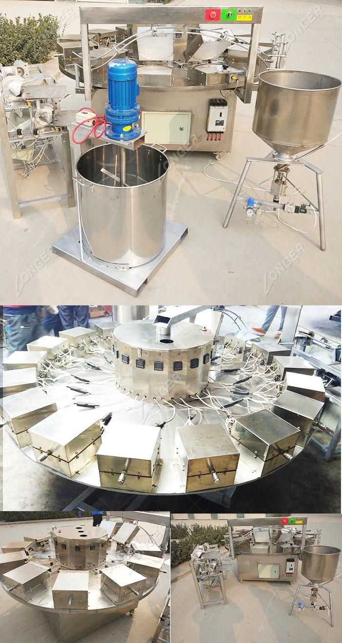 Rolled Sugar Making Machine for Ice Cream Cone Machine Price