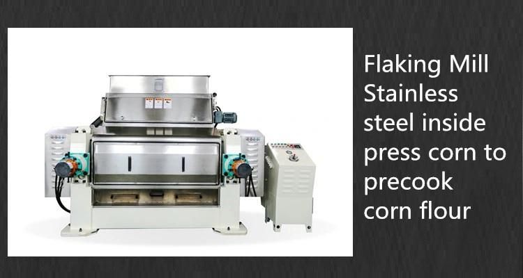 Precooked Corn Flour Mill Machine Flaking Mill