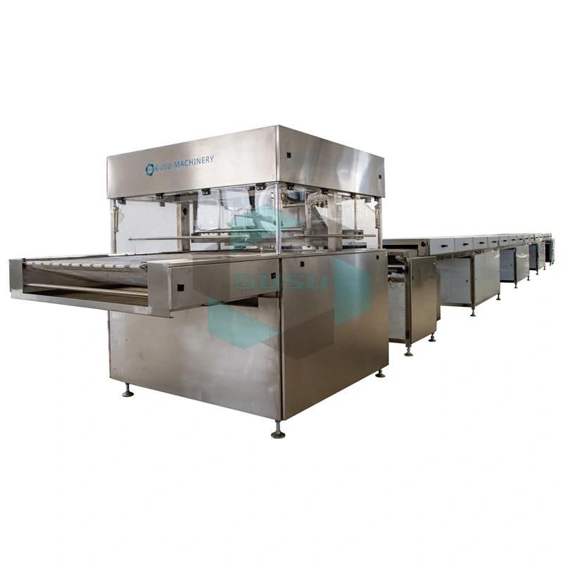 Ce Approved Chocolate Enrober Line Coating Machine