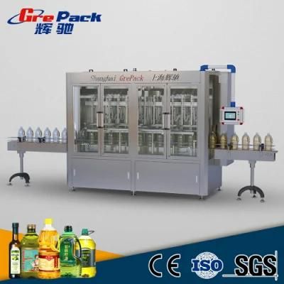 Automatic Food Beverage Machinery Edible Oil Bottle Filling Machine with Belt Conveyor