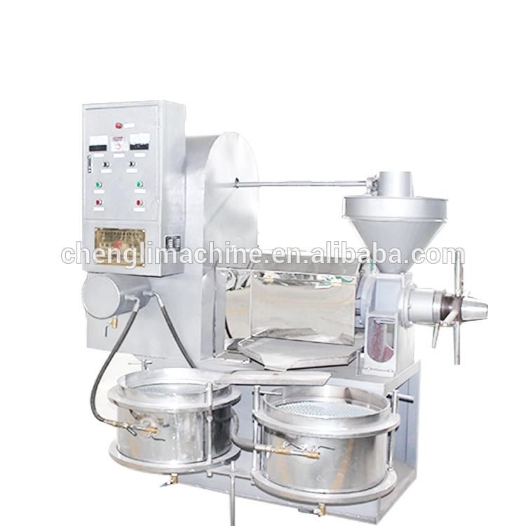 6yl-125 Cold & Hot Spiral Oil Press Machine for Groundnuts, Sesame, Soybean