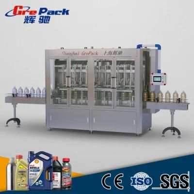 Fully Automatic Linear Type Piston Lubricant Engine Edible Oil Filling Machine