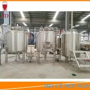 Electric Steam Direct Fire Heating Craft Beer Brewery Brewing Equipment for Sale