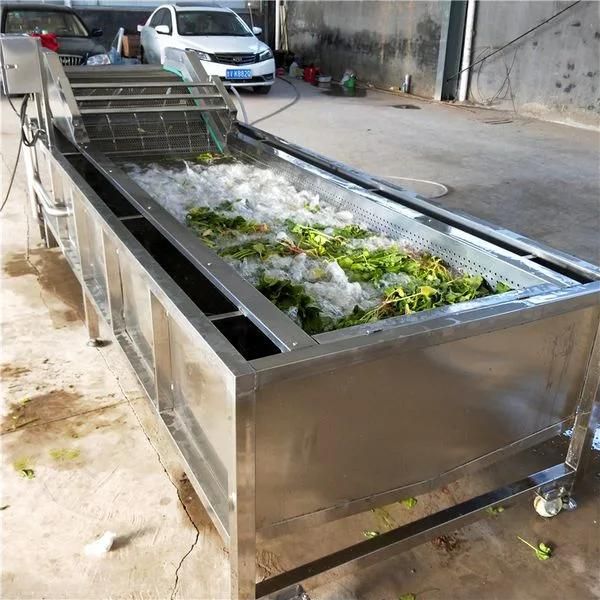 Fruit Vegetable Washing Machinery Fruits and Vegetables Water Bath Cleaning Machine
