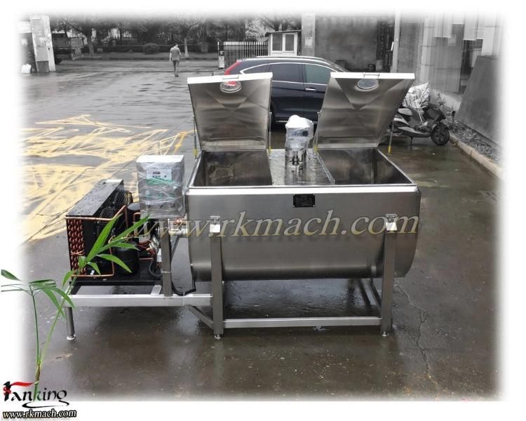 2500L Direct Expansion Milk Storage Cooling Tank Cooling Tank (U type open top milk cooler)