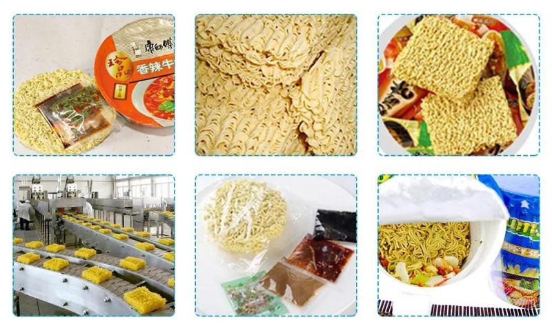 Instant Noodles Making Equipment Fried Snacks Food Process Machines