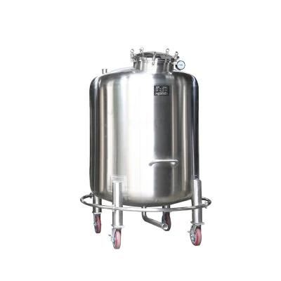 100 200 300 1000 Gallon Honey Oil Vertical Cryogenic Food Grade Stainless Steel Storage ...