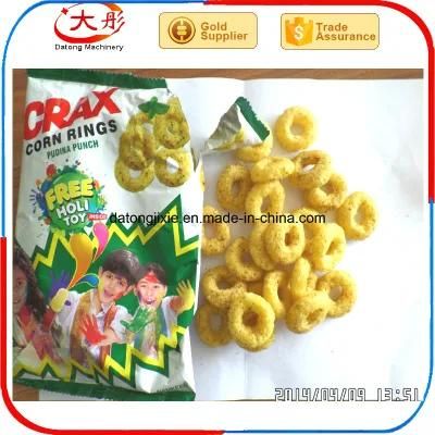 Puffed Snack Food Corn Curl Extruded Puffs Production Line