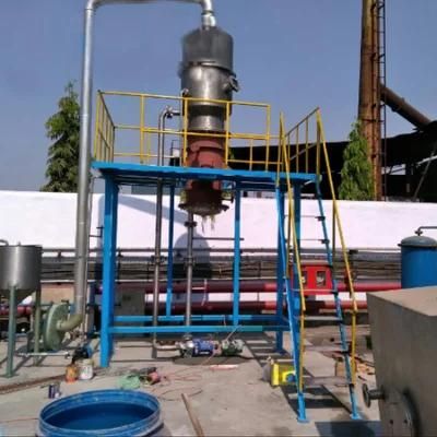 Single Effect Filming Falling Vacuum Evaporator Crystallizer for Chemical Processing