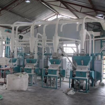 for Africa Market of 30t/D Corn Milling Machine