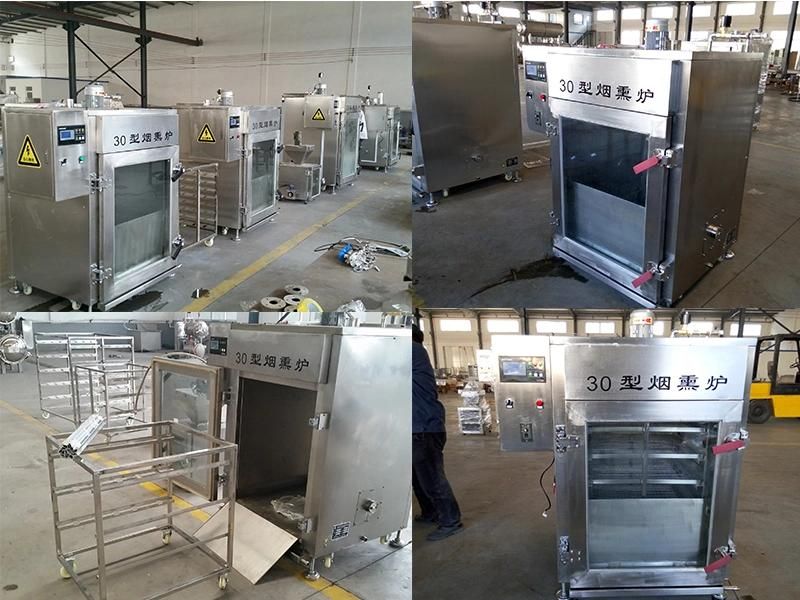 Commercial Indoor Meat Smoker / Meat Product Commercial Smokers / Sausage Smoke Machine
