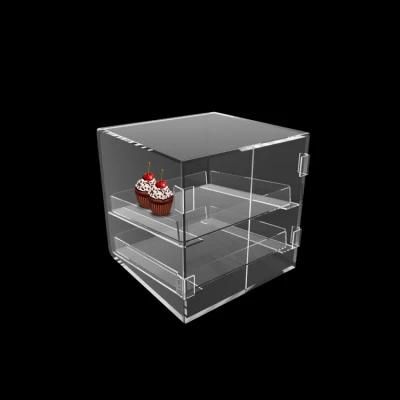 Factory Price Promotional Top Quality Acrylic Bakery Display Cases for Sale