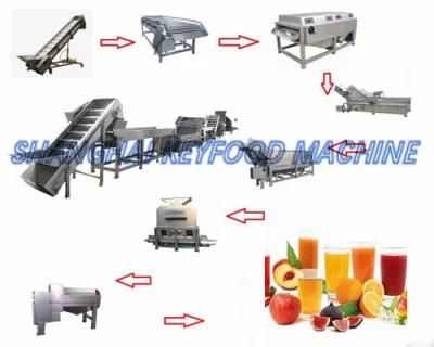 High Quality Juice Making Machine / Apple Juice Production Line