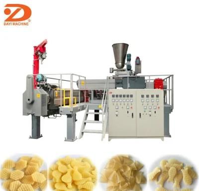 Automatic 3D Single Screw Extruded Snack Pellet Food Making Machine