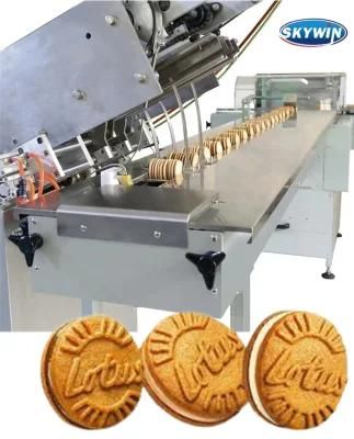 Biscuit Sandwiching Making Machine Cream Biscuit Equipment