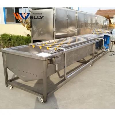 Professional Tomato Carrot Potato Apple Fresh Ginger Washing Machine Stable Property