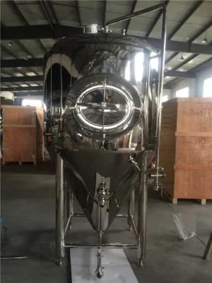 Stainless Steel Jacket Beer Fermentation Tank