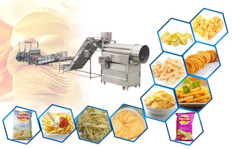 Durable Frying Machinery/New Type French Fries Device Automatic with Ce Approved for Sale