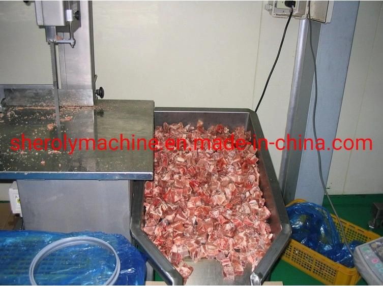 Meat Cutting Industrial Bone Meat Saw Machine
