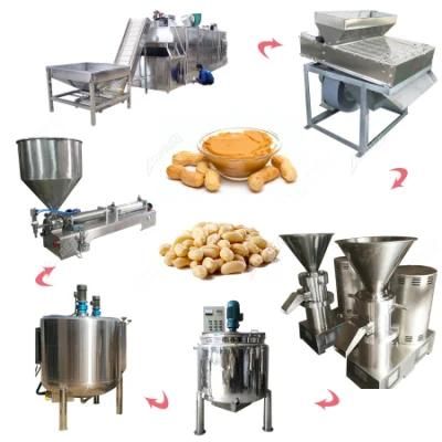 10-30 Um Small Peanut Butter Making Machine Line Peanut Butter Production Line Machine