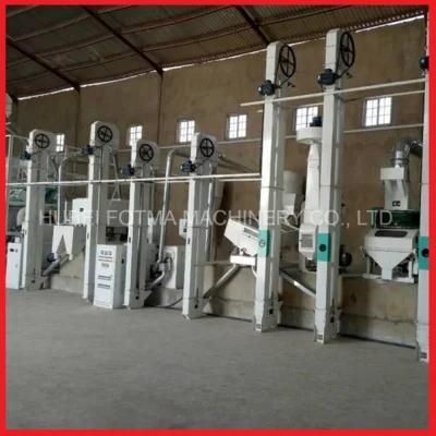 40-50 Ton/Day Small Rice Milling Plant