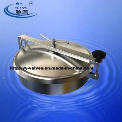Stainless Steel Sanitary Manhole Cover with Lock