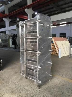 Milk Plate Pasteurizer Plate Cooler Plate Heat Exchanger