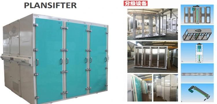 Ethiopia 82 Tons Per 24 Hours Wheat Flour Milling Machine Flour Mill