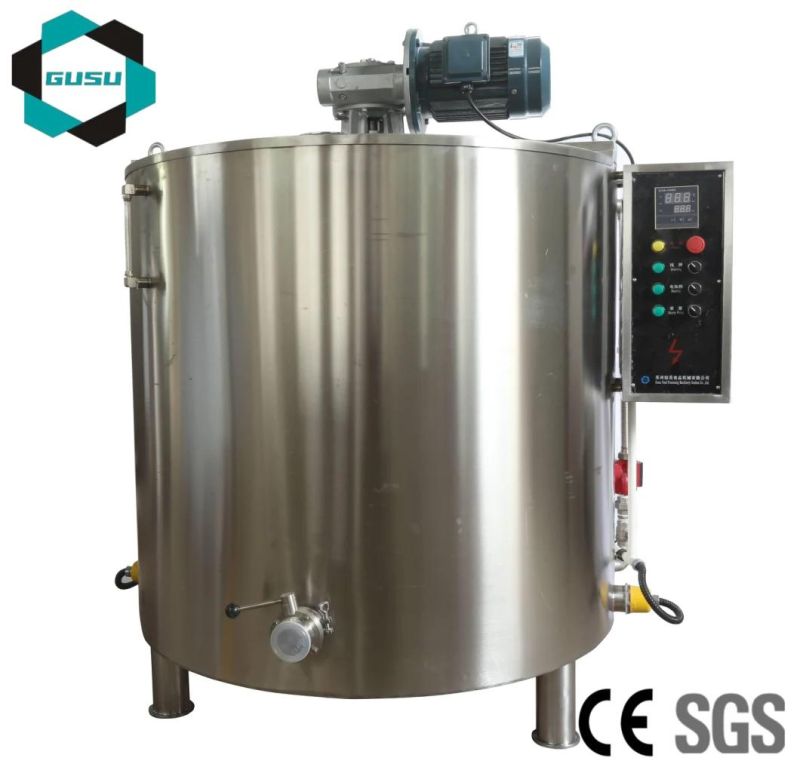 Stainless Steel Chocolate Paste Insulation Tank Volume 100L