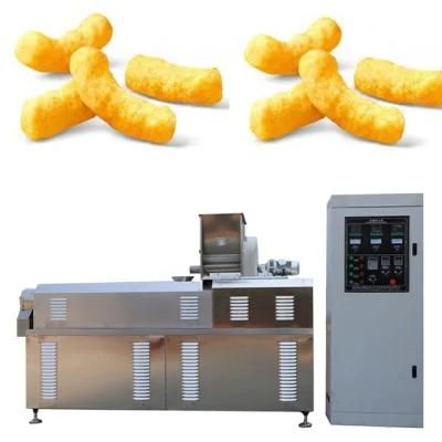 Automatic Cheetos/Cheese Curls Production Plant Puff Snack Making Line