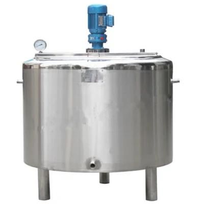 300L 500L 1000L Stainless Steel Ice Cream Aging Maturation Container Price