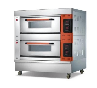 Commercial Gas Bakery Oven 2 Deck 4 Trays on Sale