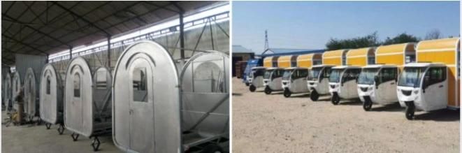 China Factory Supplier Durable Mobile Ice Cream Food Truck Trailer for Sale