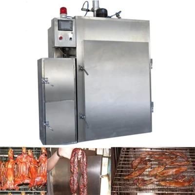 Best Sell Stainless Steel 250kg Bacon Sausage Meat Smokehouse