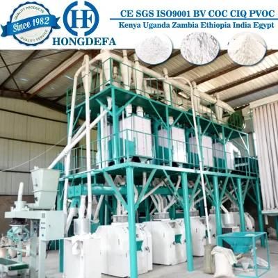 Fully Automatic Roller Mill Wheat Flour Milling Machine Flour Mill