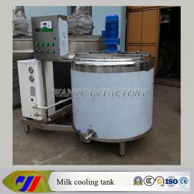 Stainless Steel Vertical Type Milk Cooling Storage Tank