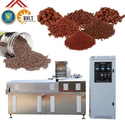 Ss 304 Extruder Equipment Fish Feed Floting Machine Processing Manufacturer