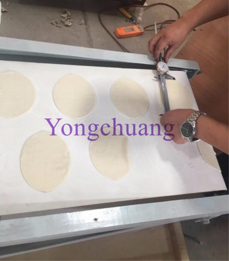 Automatic Momo/Samosa/Dumpling Skin Making Machine with Stainless Steel Material