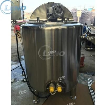Stainless Steel Electrical Heating Mixing Agitator Storage Holding Chocolate Melting Tank